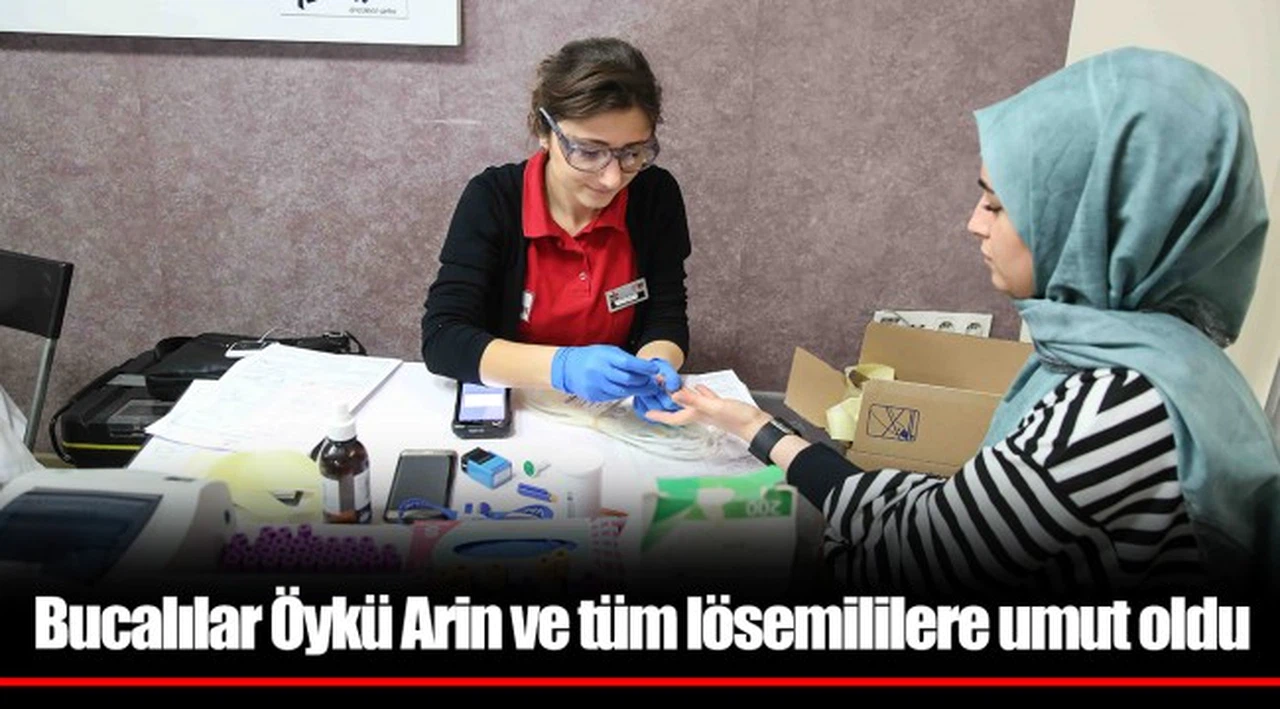 Bucalılar Öykü Arin ve tüm lösemililere umut oldu