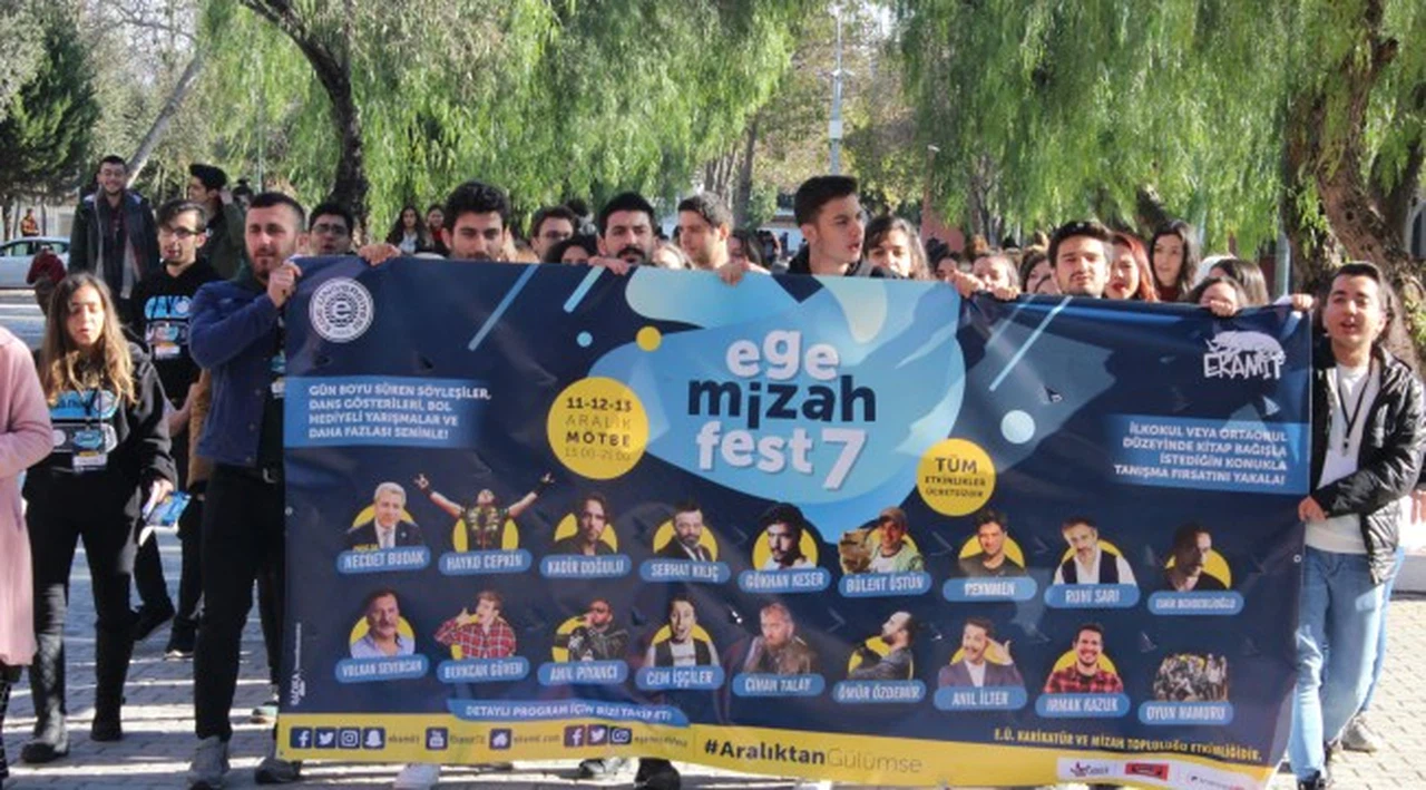 Ege Mizah Fest 7 Kapılarını Açtı