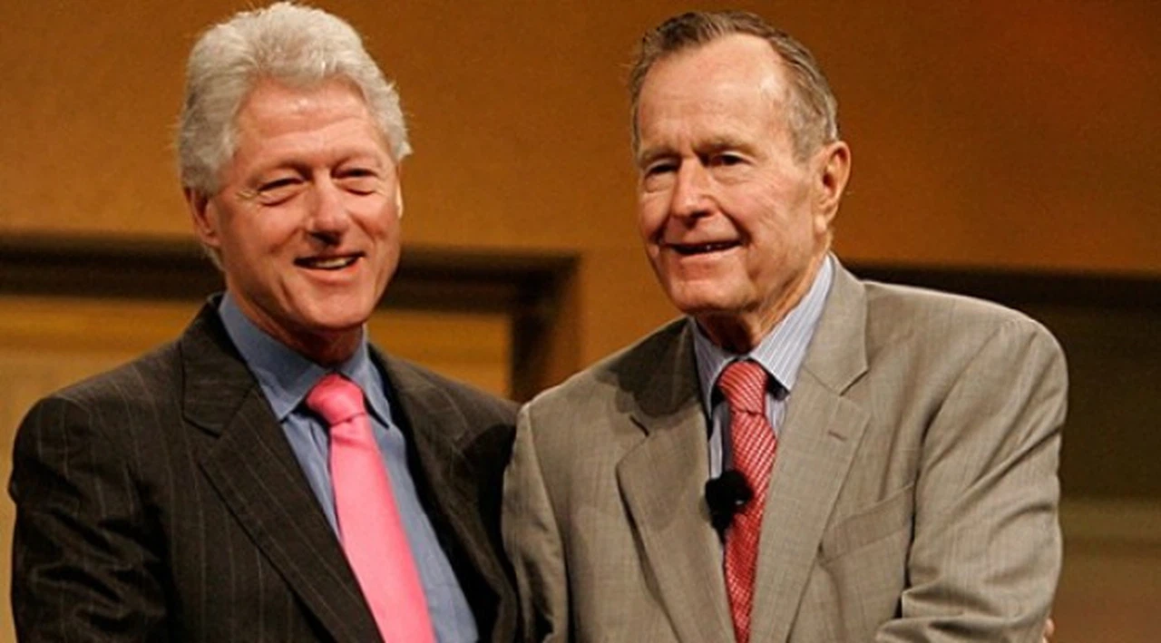 George H.W. Bush'un 1993'de Bill Clinton'a yazdığı mektup sosyal medyada gündem oldu