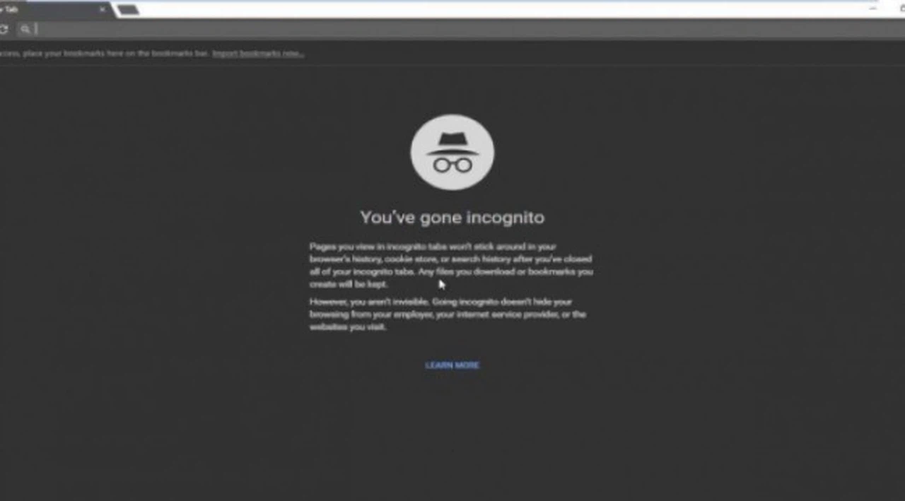 Google'ın gizli modu, gizli değilmiş