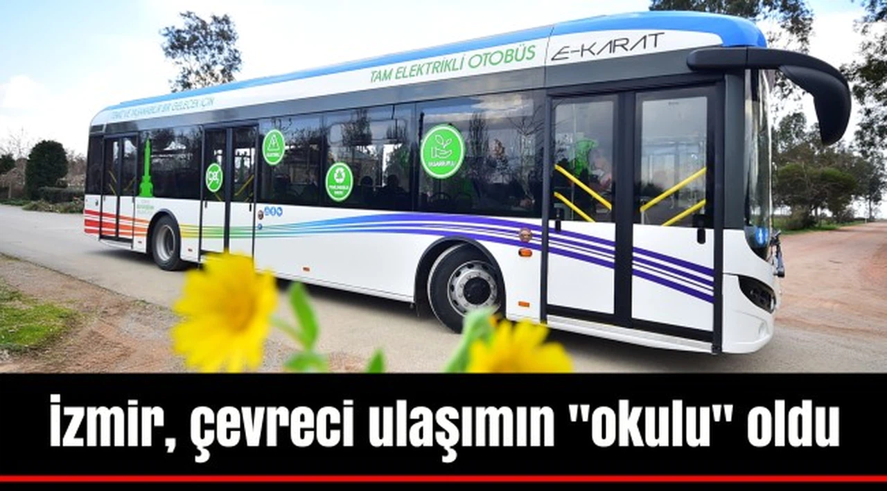 İzmir, çevreci ulaşımın "okulu" oldu