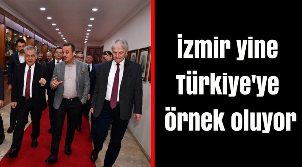 İzmir yine Türkiye'ye örnek oluyor