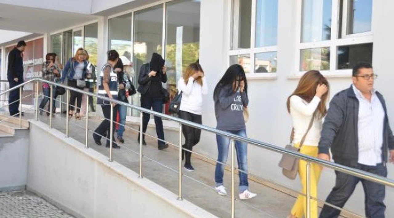 Trabzon'da fuhuştan yakalanan 14 kadına şaşırtan ceza