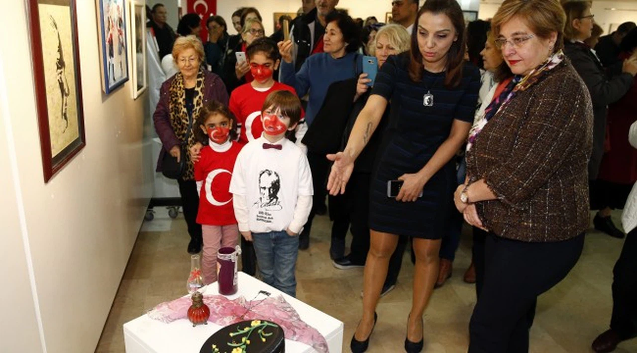 Yeni yıla Ata’yla girdiler