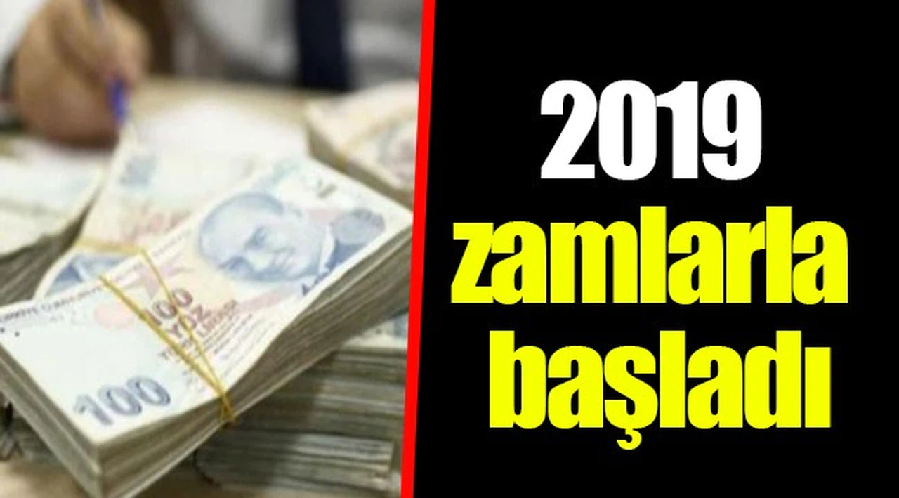 2019 zamlarla başladı