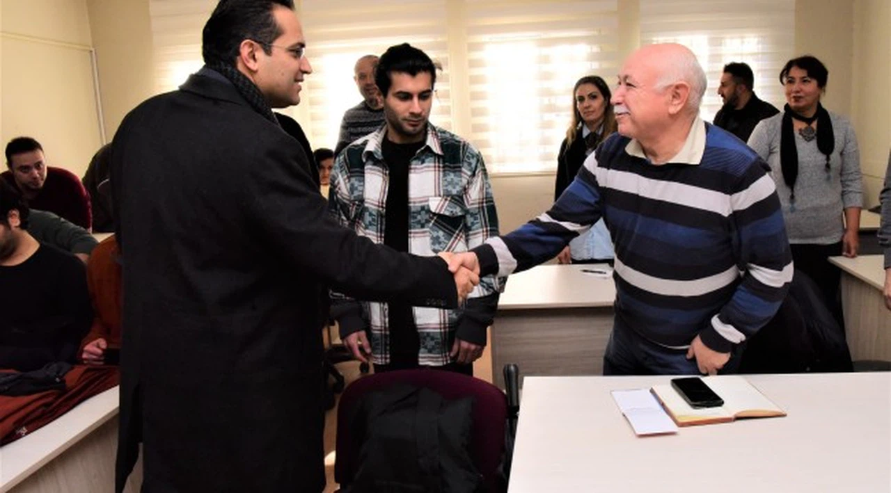 Başkan Atila kurs eğitmenleri ile biraraya geldi