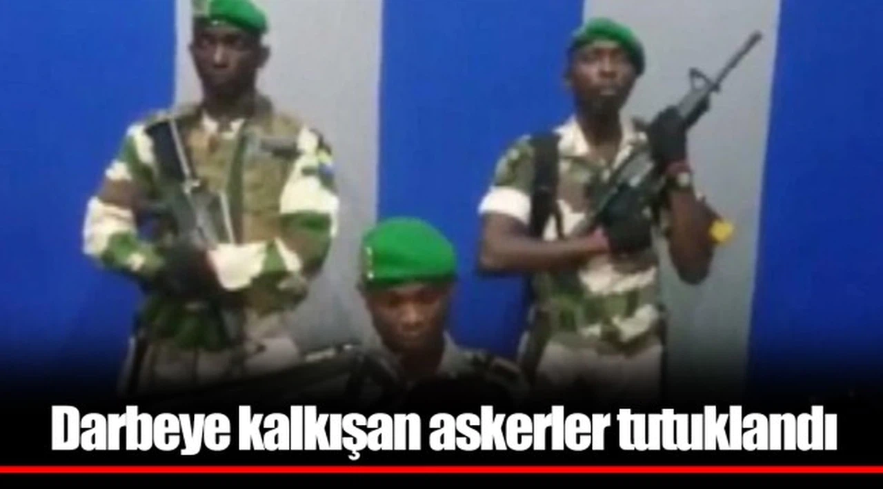 Darbeye kalkışan askerler tutuklandı