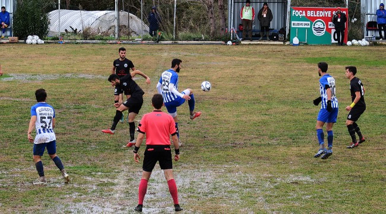 FOÇA BELEDİYESPOR 1 - ALİAĞA BELEDİYESİ HELVACI SPOR 1
