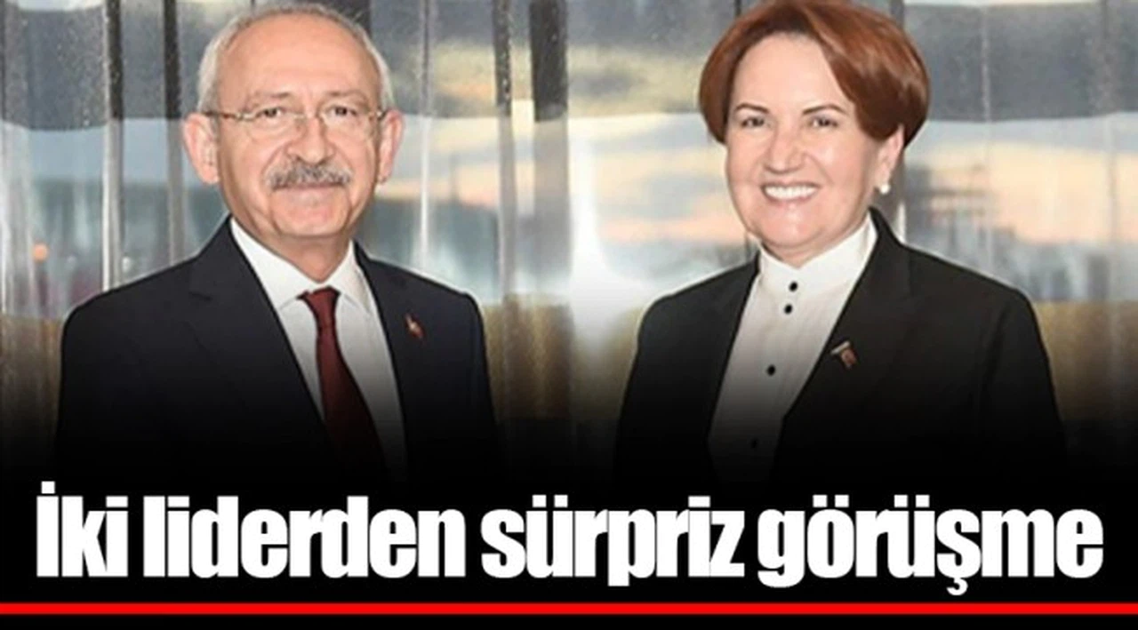 İki liderden sürpriz görüşme