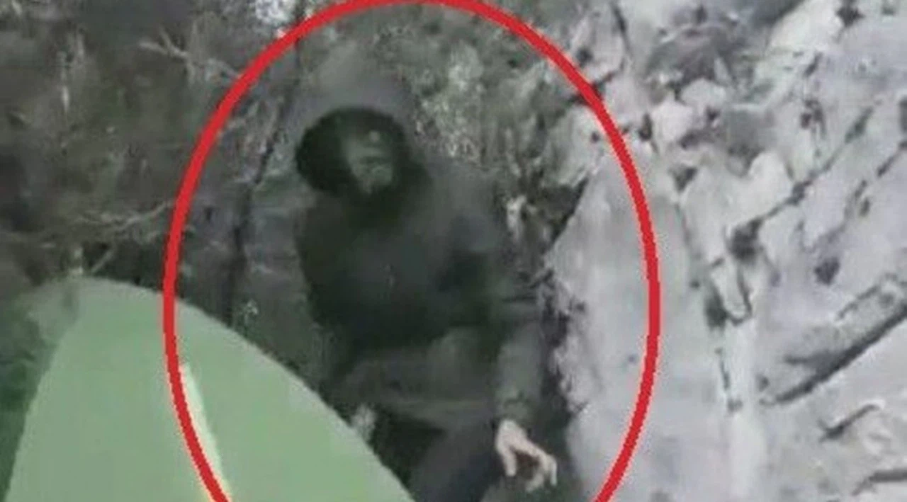 Kanyonda kaybolan gencin son görüntüsü ortaya çıktı