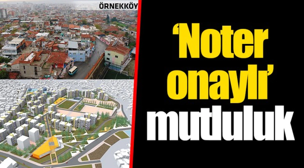 "Noter onaylı" mutluluk