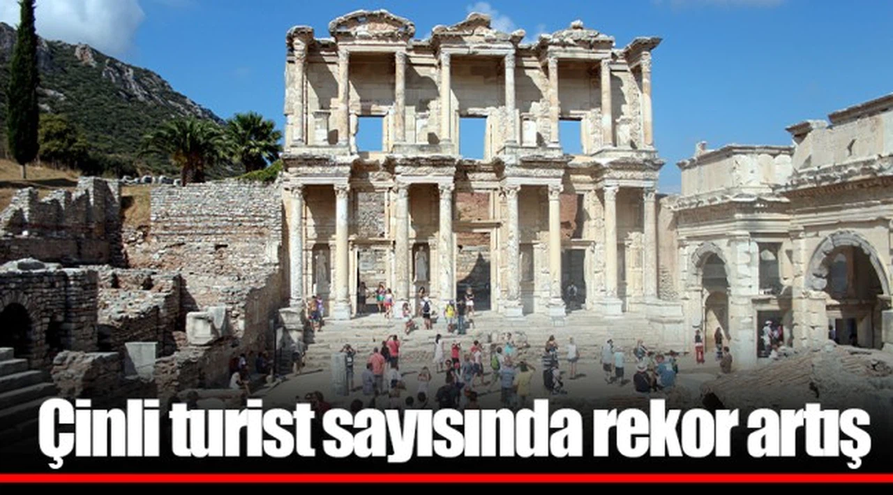 Çinli turist sayısında rekor artış