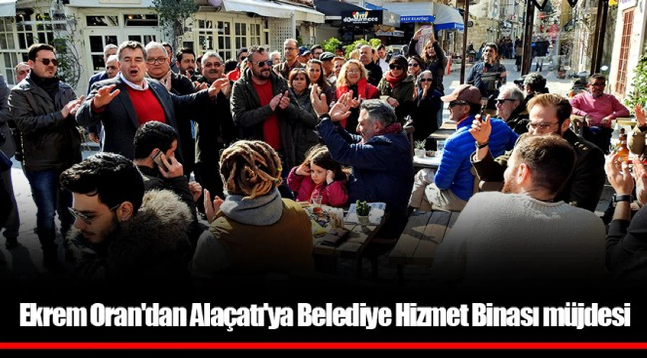 Ekrem Oran'dan Alaçatı'ya Belediye Hizmet Binası müjdesi