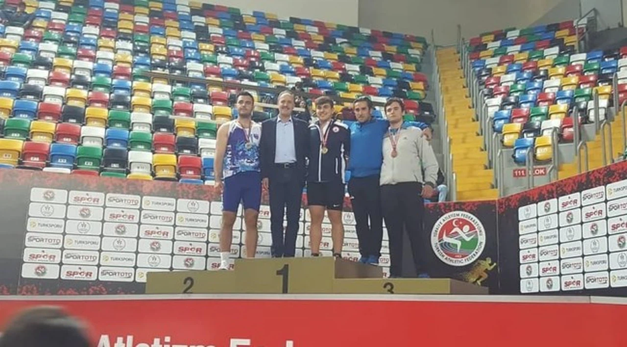 Gedizli sporcu Türkiye Şampiyonu oldu