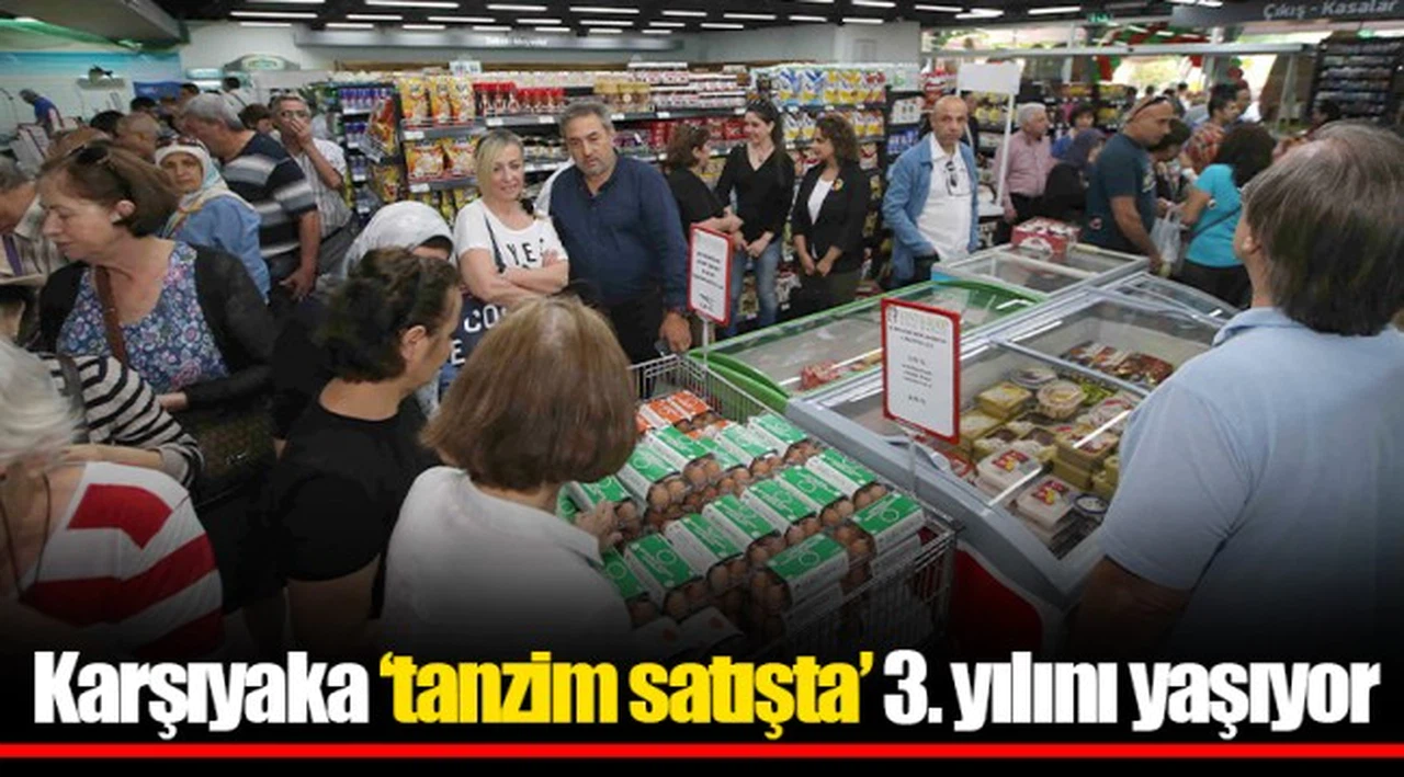Karşıyaka ‘tanzim satışta’ 3. yılını yaşıyor