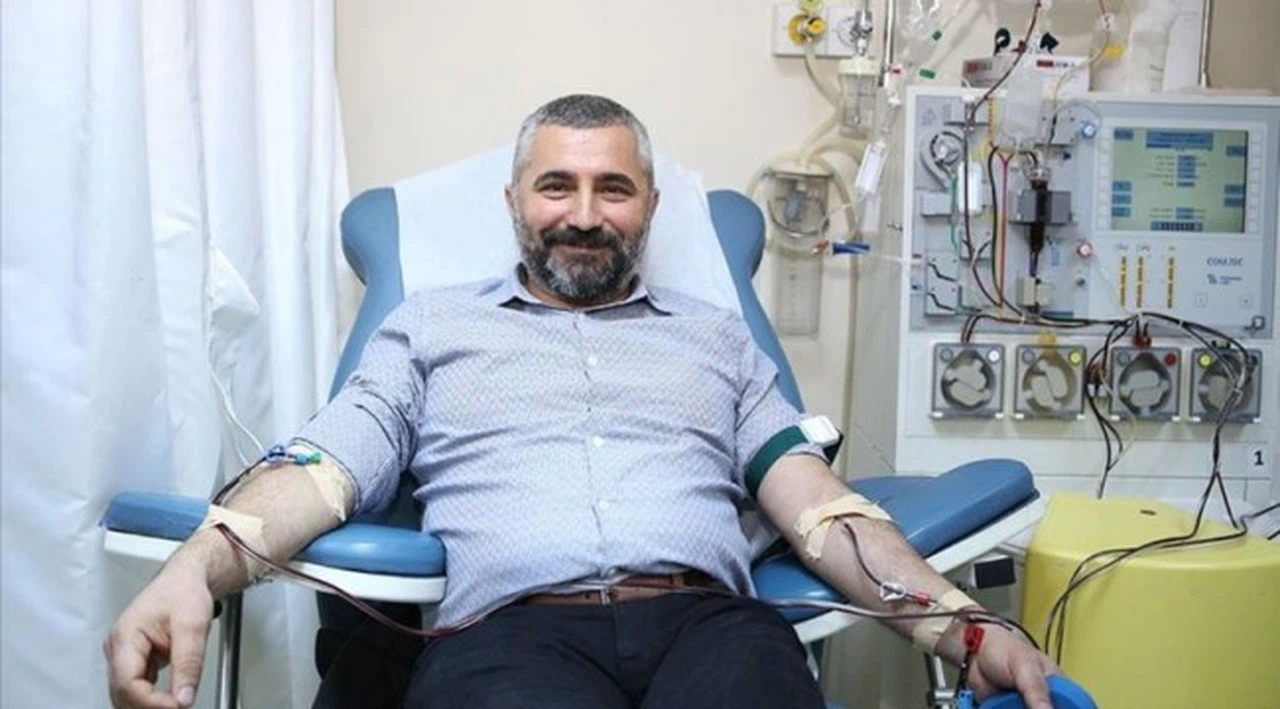 Kök hücre bağışlayan doktor hayat kurtardı