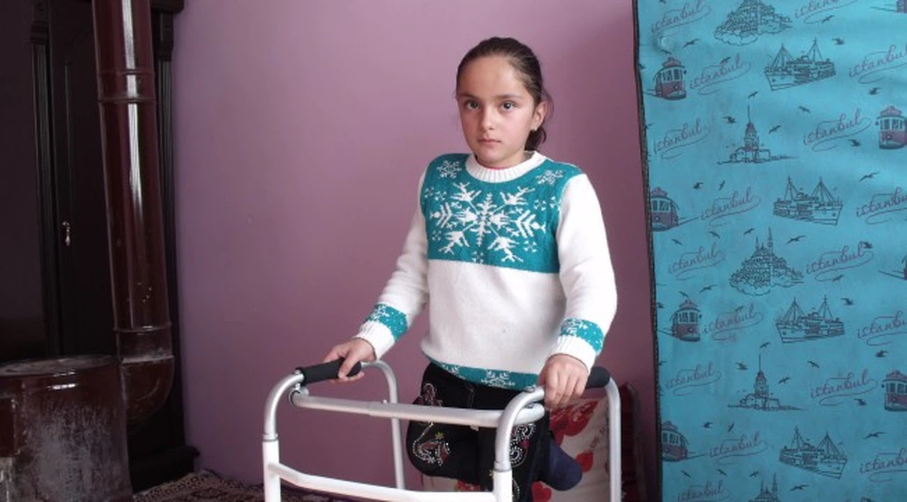Minik Esmanur artık koşmak istiyor