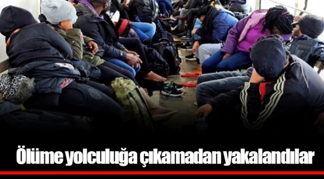 Ölüme yolculuğa çıkamadan yakalandılar