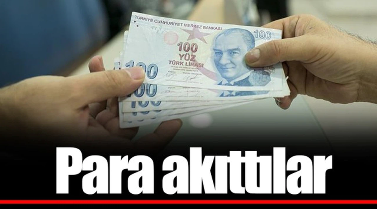Para akıttılar