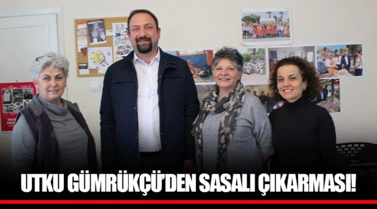 UTKU GÜMRÜKÇÜ’DEN SASALI ÇIKARMASI!