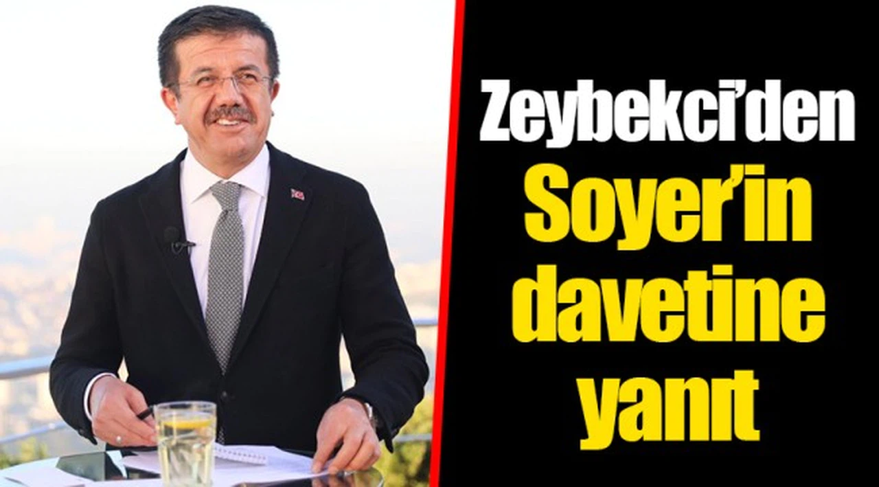 Zeybekci’den Soyer’in davetine yanıt