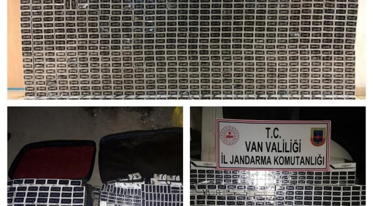 19 bin 970 paket kaçak sigara ele geçirildi