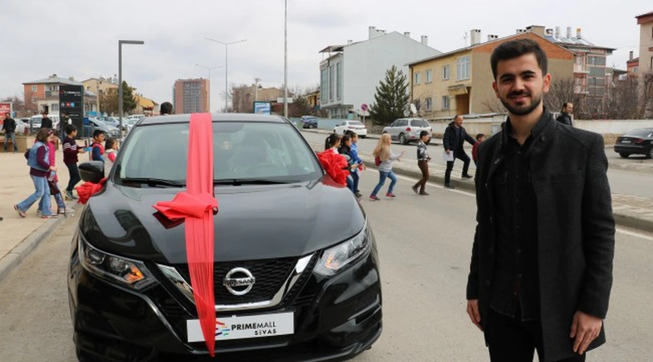 200 liralık alışveriş, 150 bin TL değerinde otomobil kazandırdı