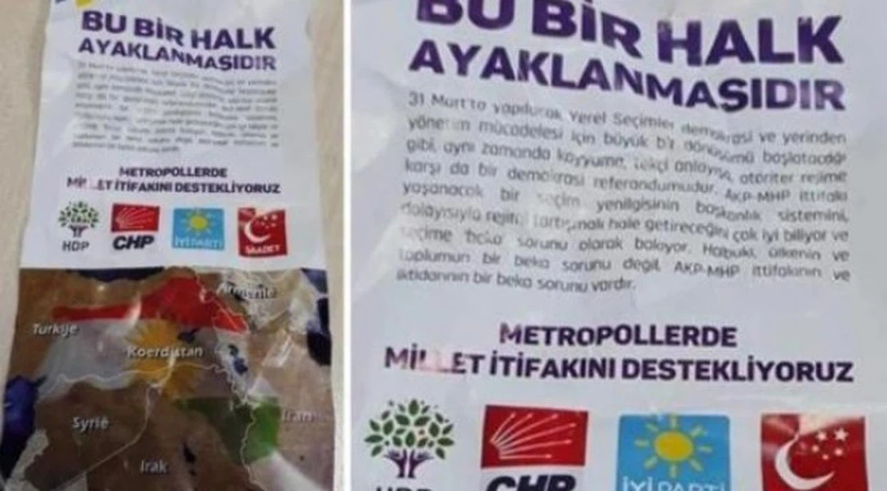 Antalya’da seçim provokasyonu: Sahte bildiri bastırıp dağıttılar