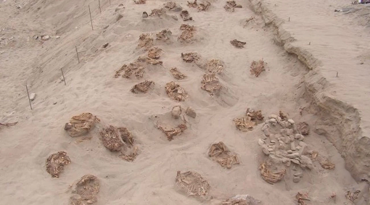 Bilim insanları antik bir topluluğun, doğal felaketi önlemek için 140 çocuğu kurban ettiğini keşfetti
