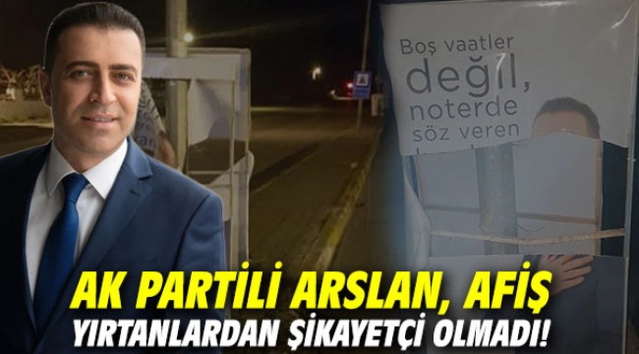 Buca'da afiş yırtanlar yakalandı