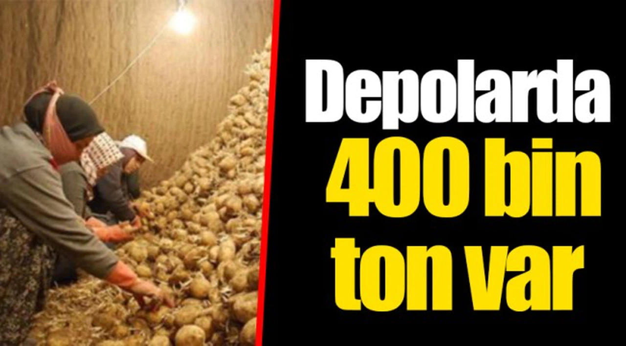 Depolarda 400 bin ton var