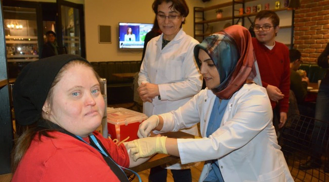 Down sendromlulara ücretsiz checkup