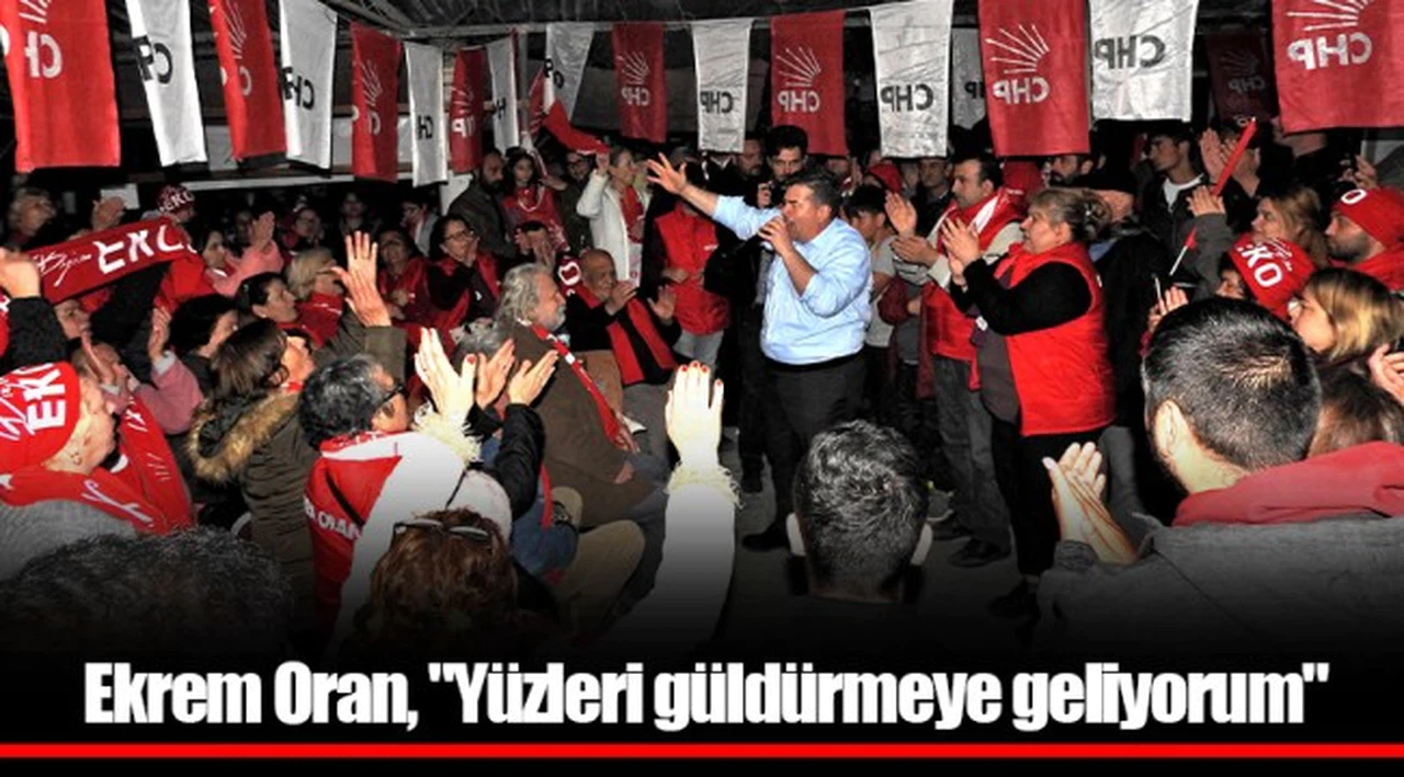 Ekrem Oran, "Yüzleri güldürmeye geliyorum"  