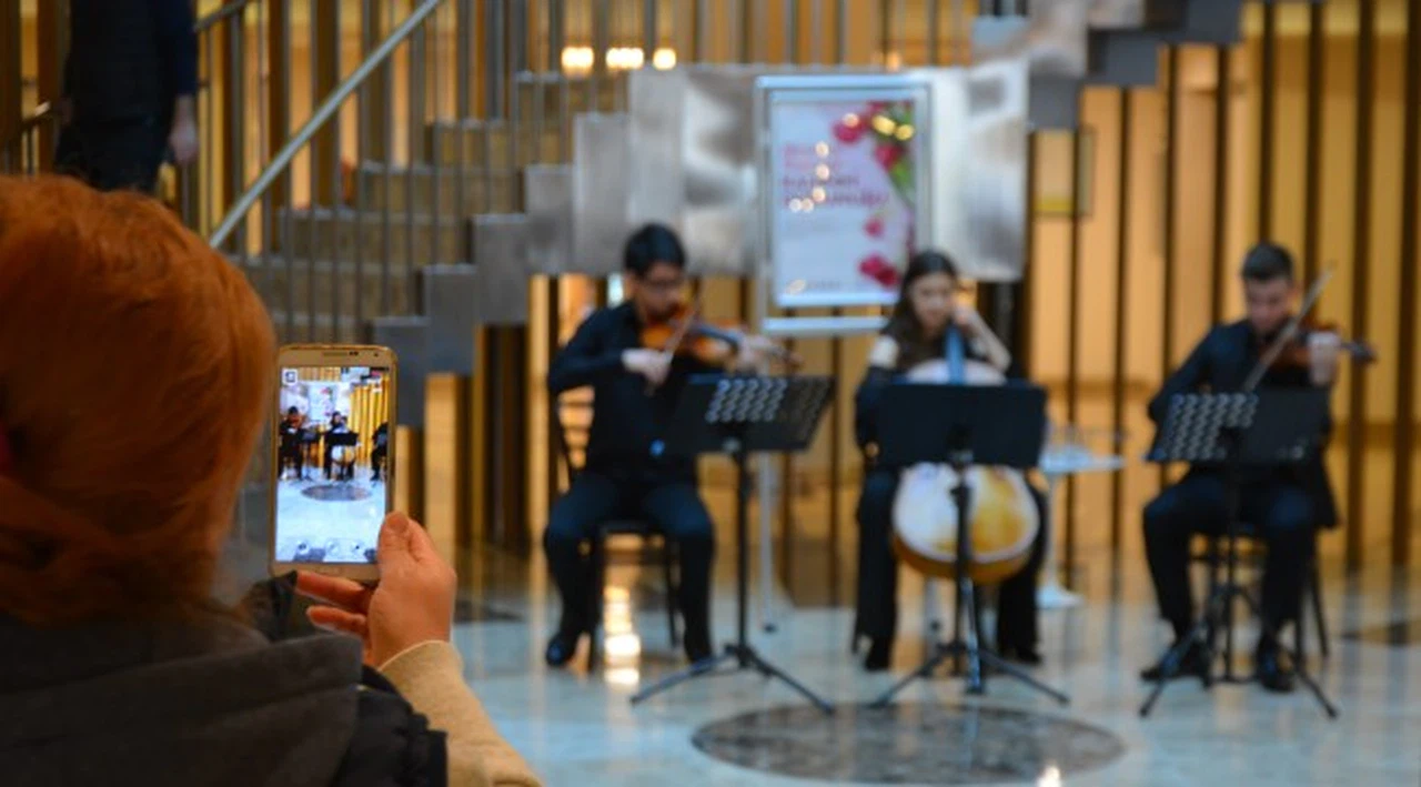 Hastalar müzik ile karşılandı