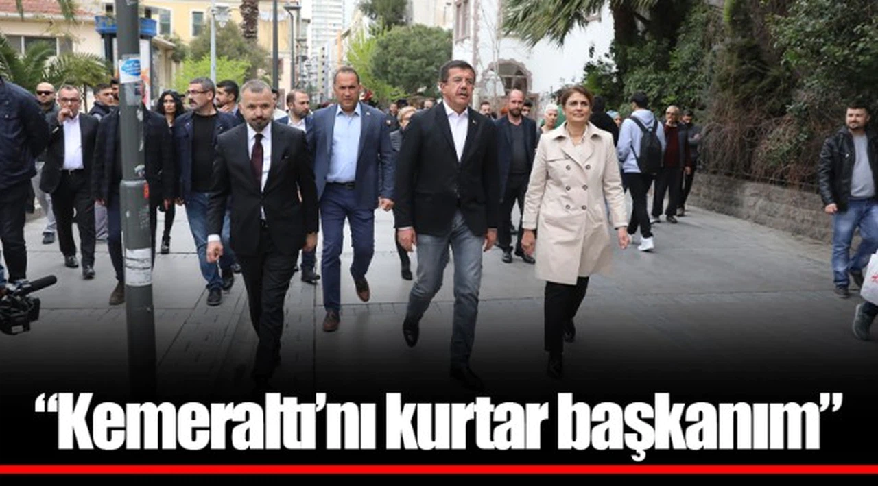 “Kemeraltı’nı kurtar başkanım”