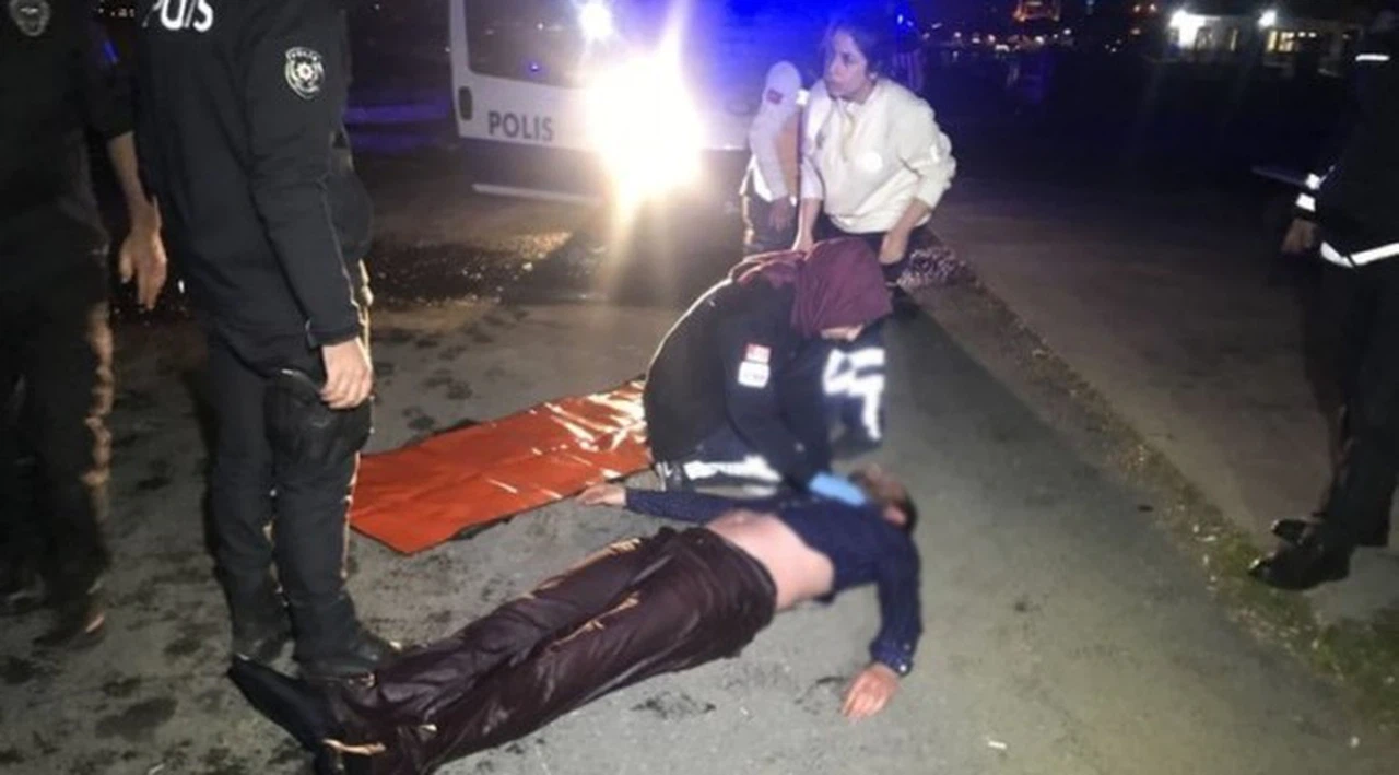 Polis çağırıp intihar girişiminde bulundu