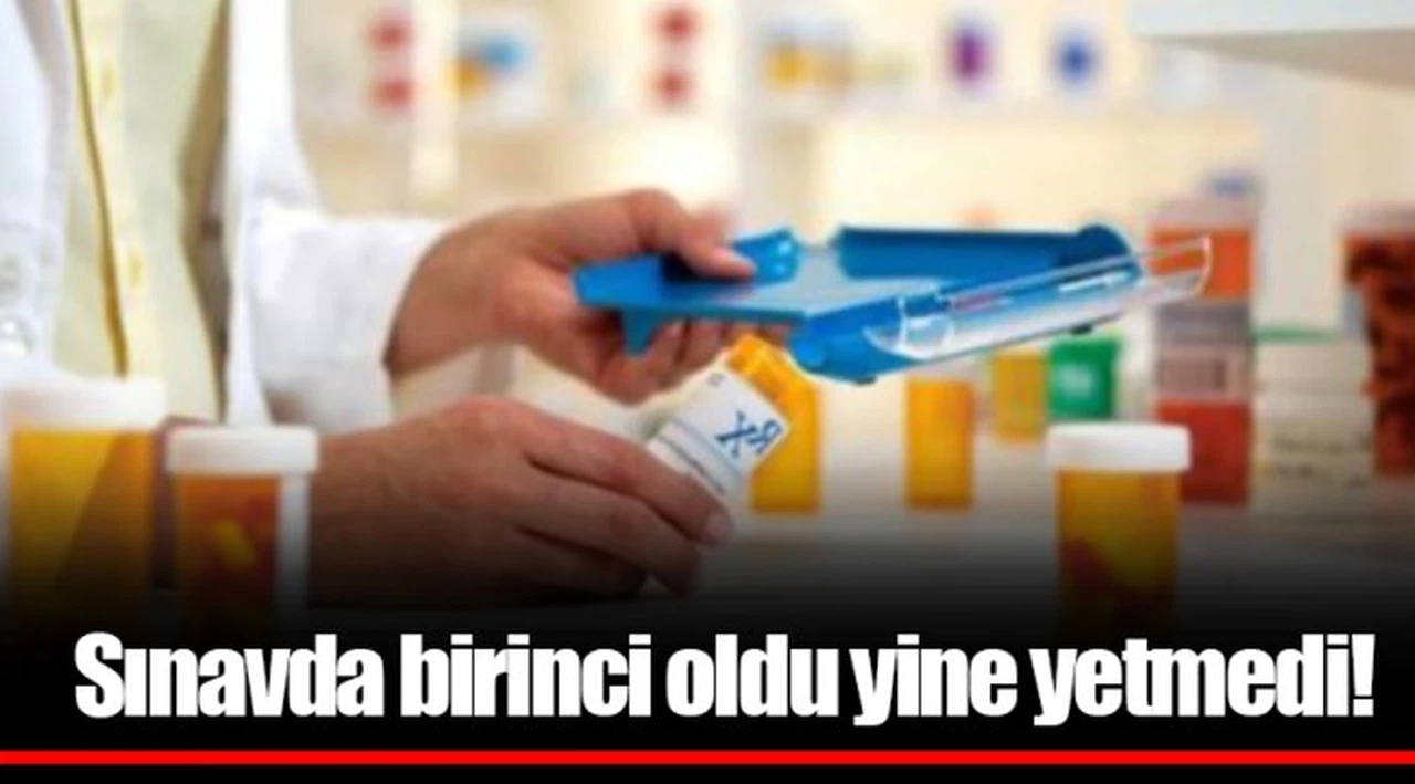 Sınavda birinci oldu yine yetmedi!