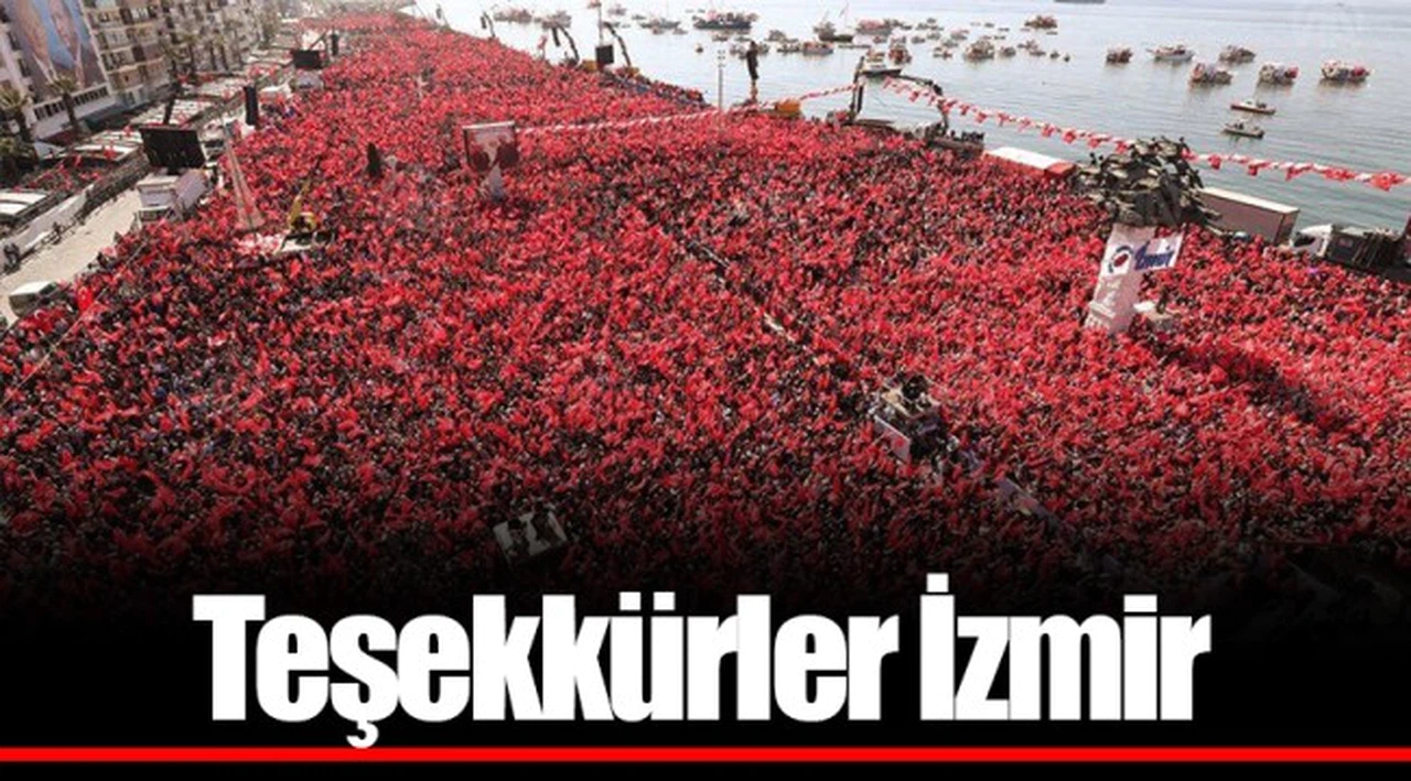 Teşekkürler İzmir