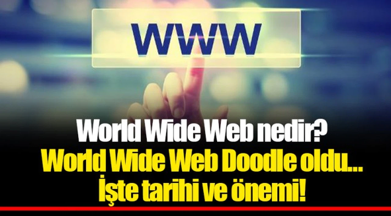 World Wide Web nedir? World Wide Web Doodle oldu… İşte tarihi ve önemi!