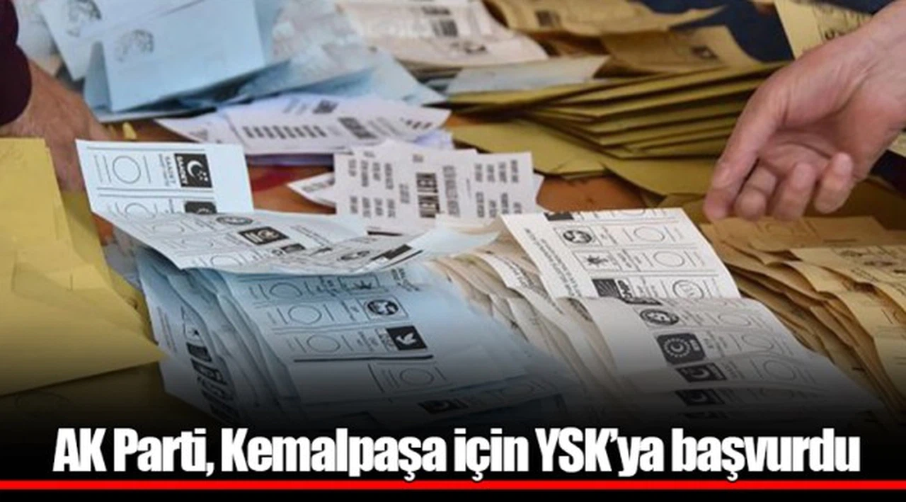 AK Parti, Kemalpaşa için YSK’ya başvurdu