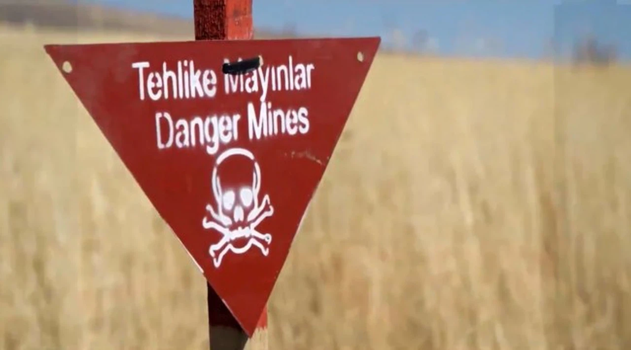 Bakanlık yayınladığı kamu spotu ile "mayın tehlikesi"ne dikkat çekti