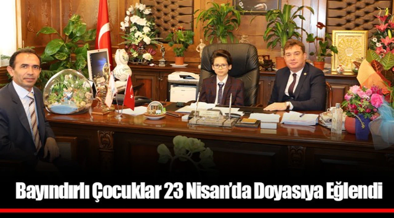Bayındırlı Çocuklar 23 Nisan’da Doyasıya Eğlendi