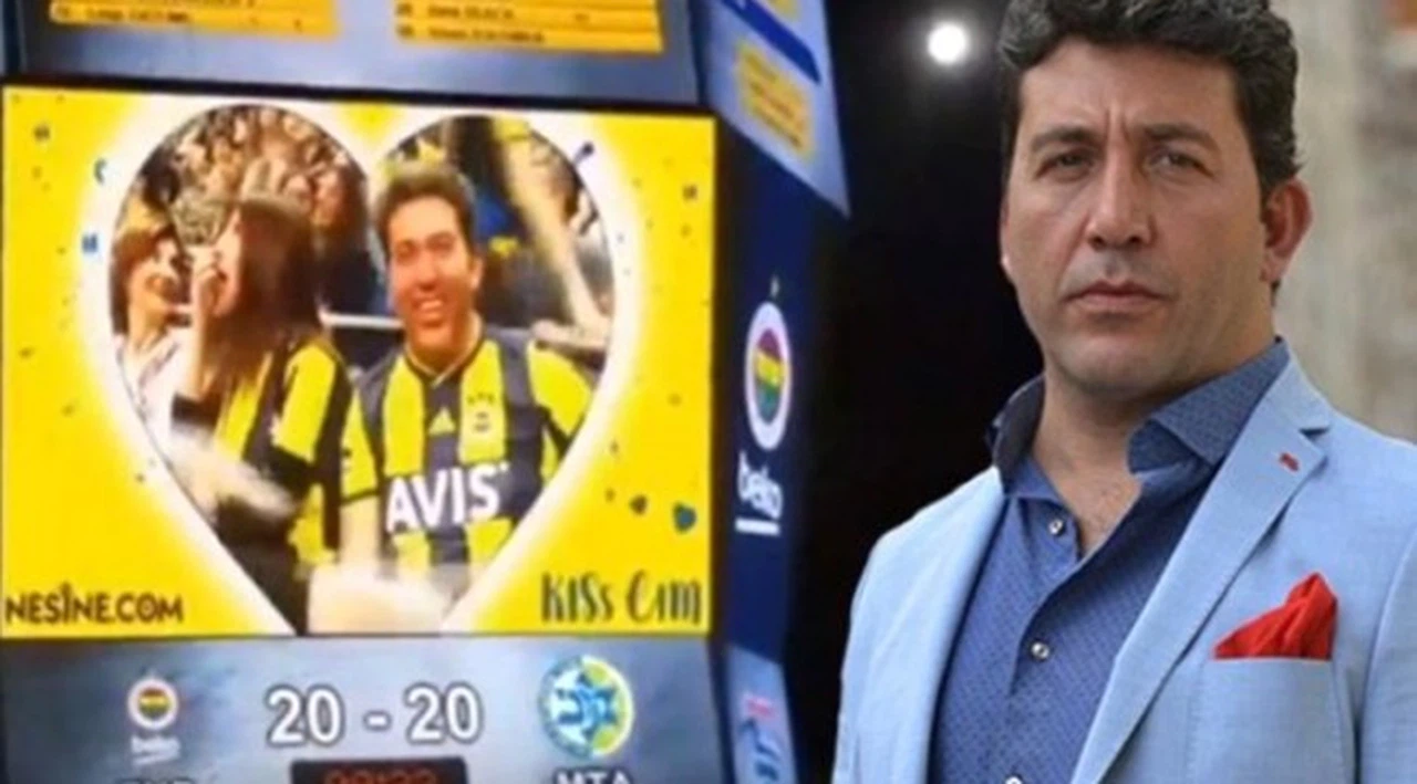 Emre Kınay Kiss Cam'e yakalandı