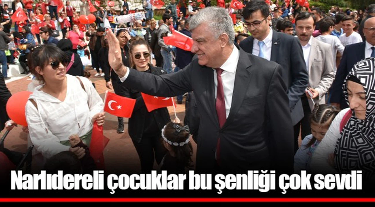 Narlıdereli çocuklar bu şenliği çok sevdi