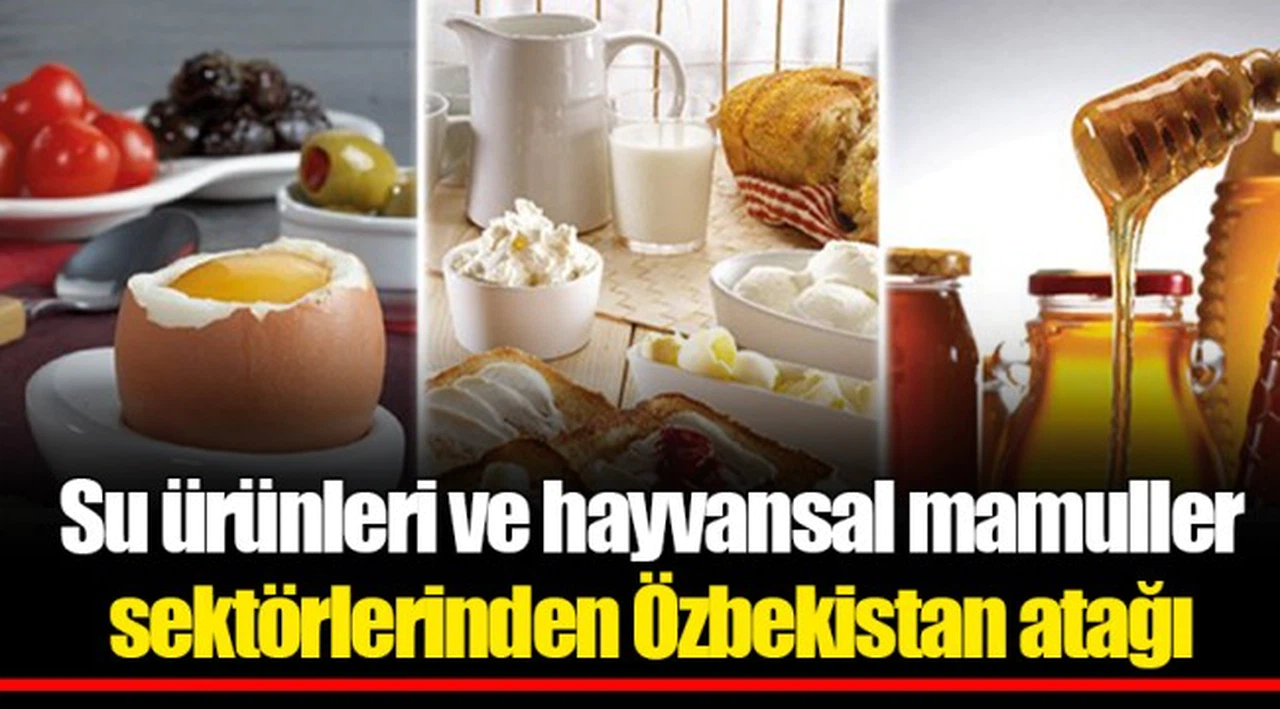 Su ürünleri ve hayvansal mamuller sektörlerinden Özbekistan atağı