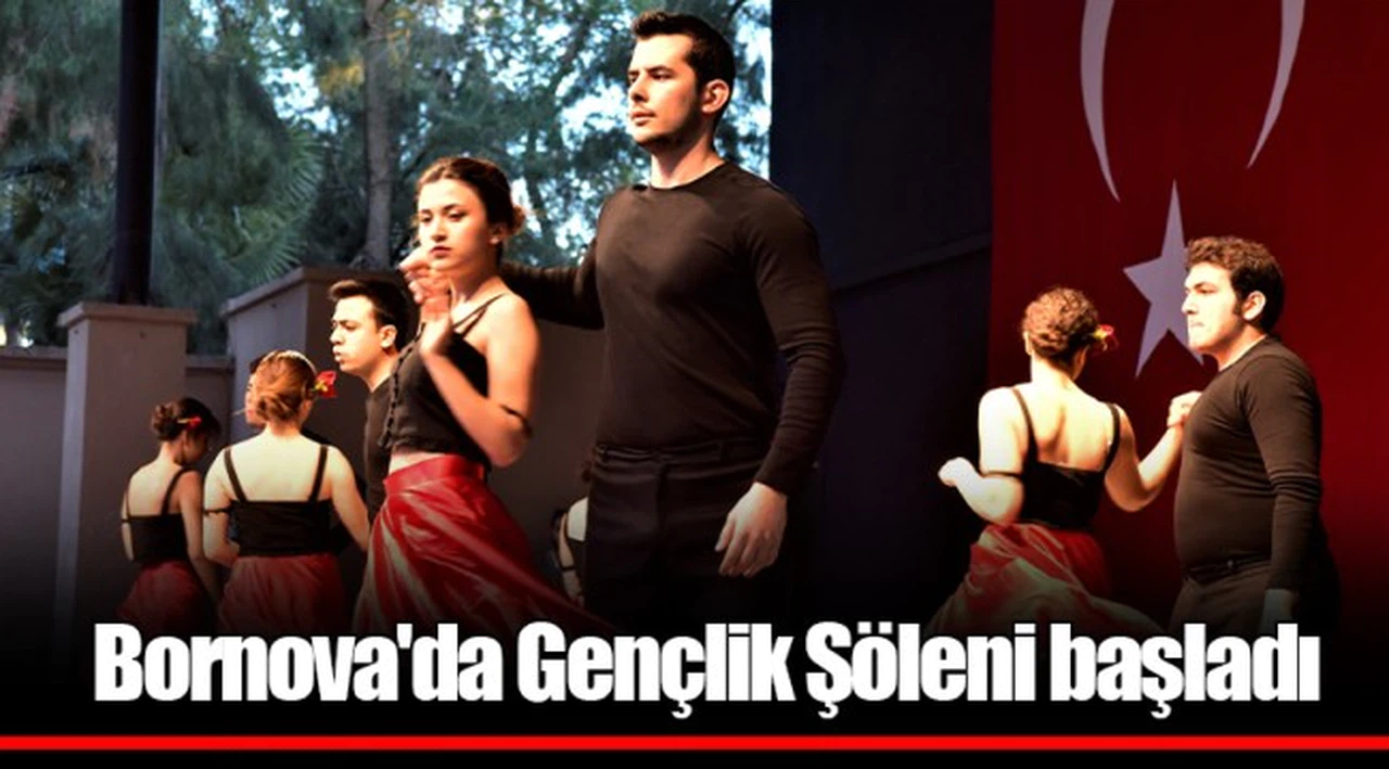 Bornova'da Gençlik Şöleni başladı