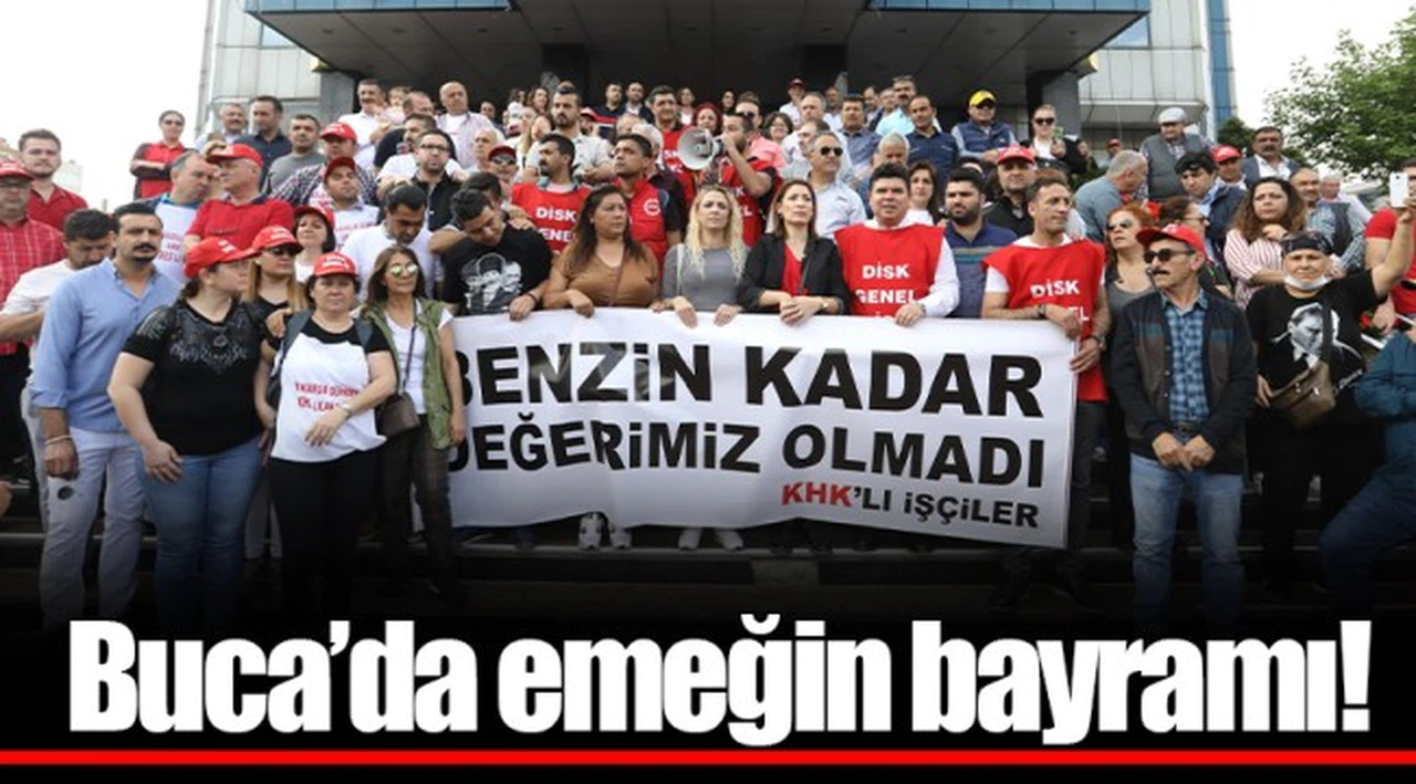 Buca’da emeğin bayramı!