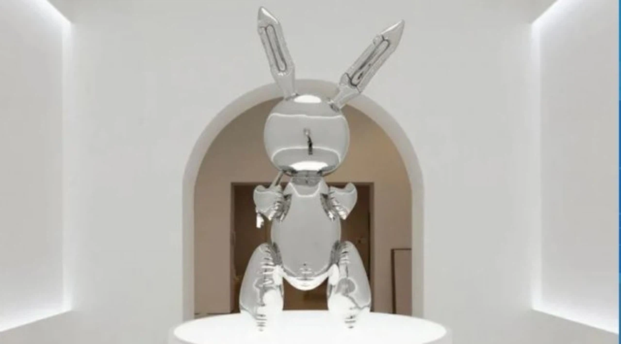 Koons'un tavşanı 91 milyon dolara satıldı