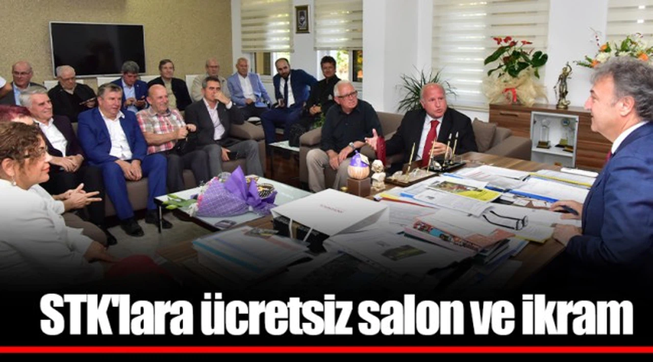 STK'lara ücretsiz salon ve ikram
