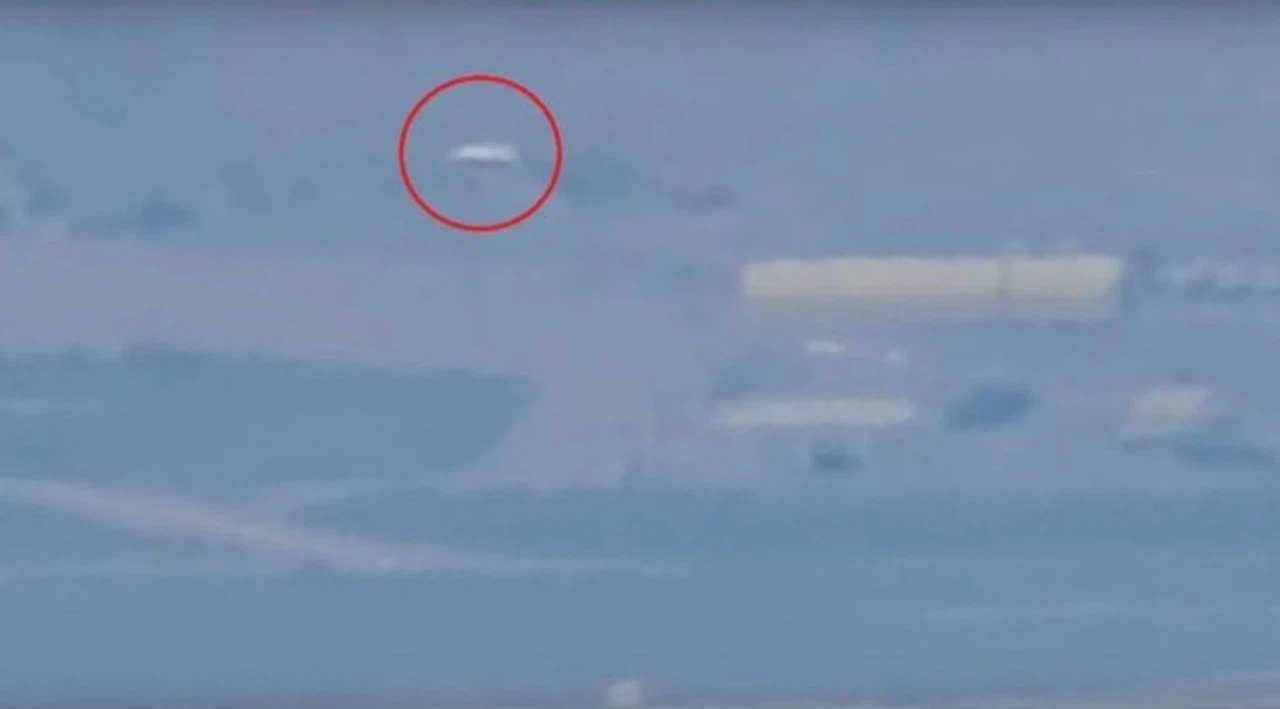ABD'nin Nevada eyaletindeki 51. Bölge'de 'UFO' görüntülendi